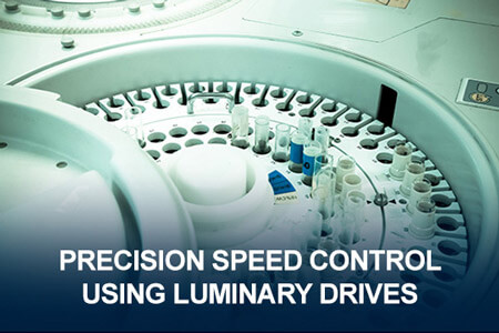 Precision Speed Control using Luminary Drives