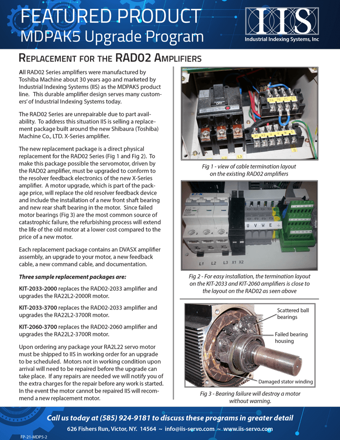 MDPAK5 Upgrade Program