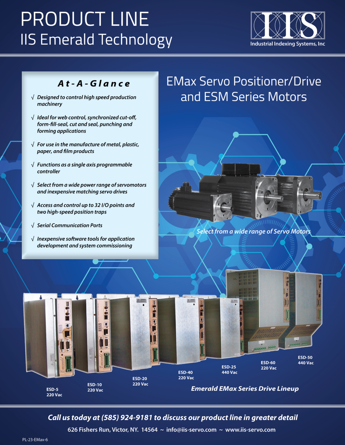 IIS Emerald Technology Product Line Brochure